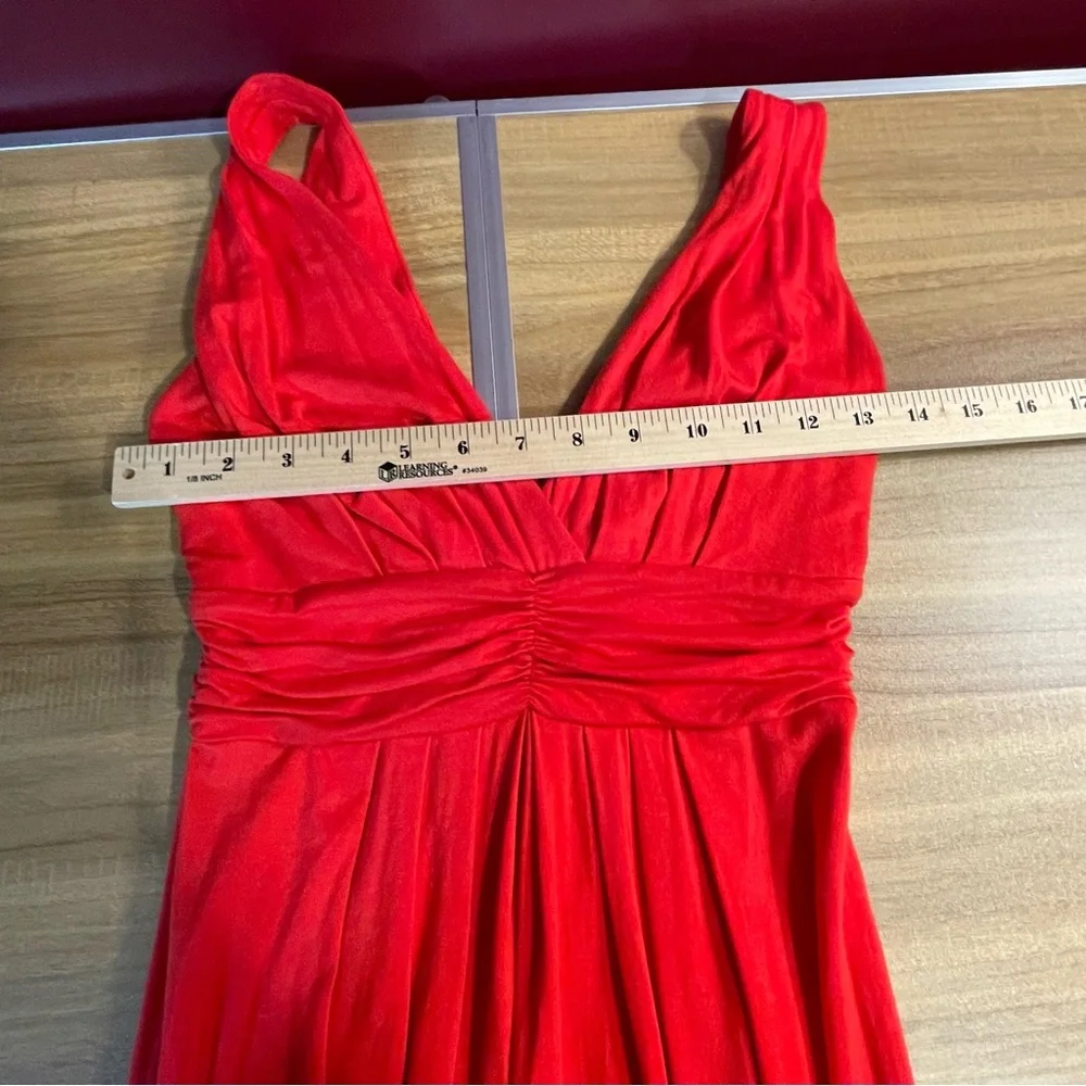 Tart Vibrant Red Maxi Dress - Picture 5 of 9